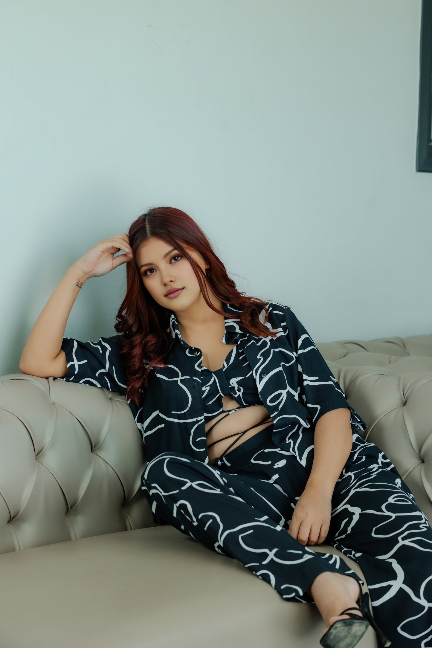 Noir 3 Piece Co-ord Set